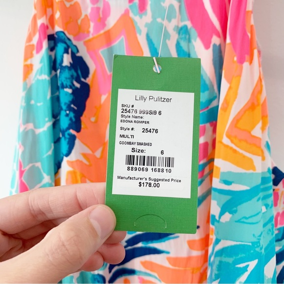 Lilly Pulitzer | Edona Romper NWT. - Picture 14 of 16